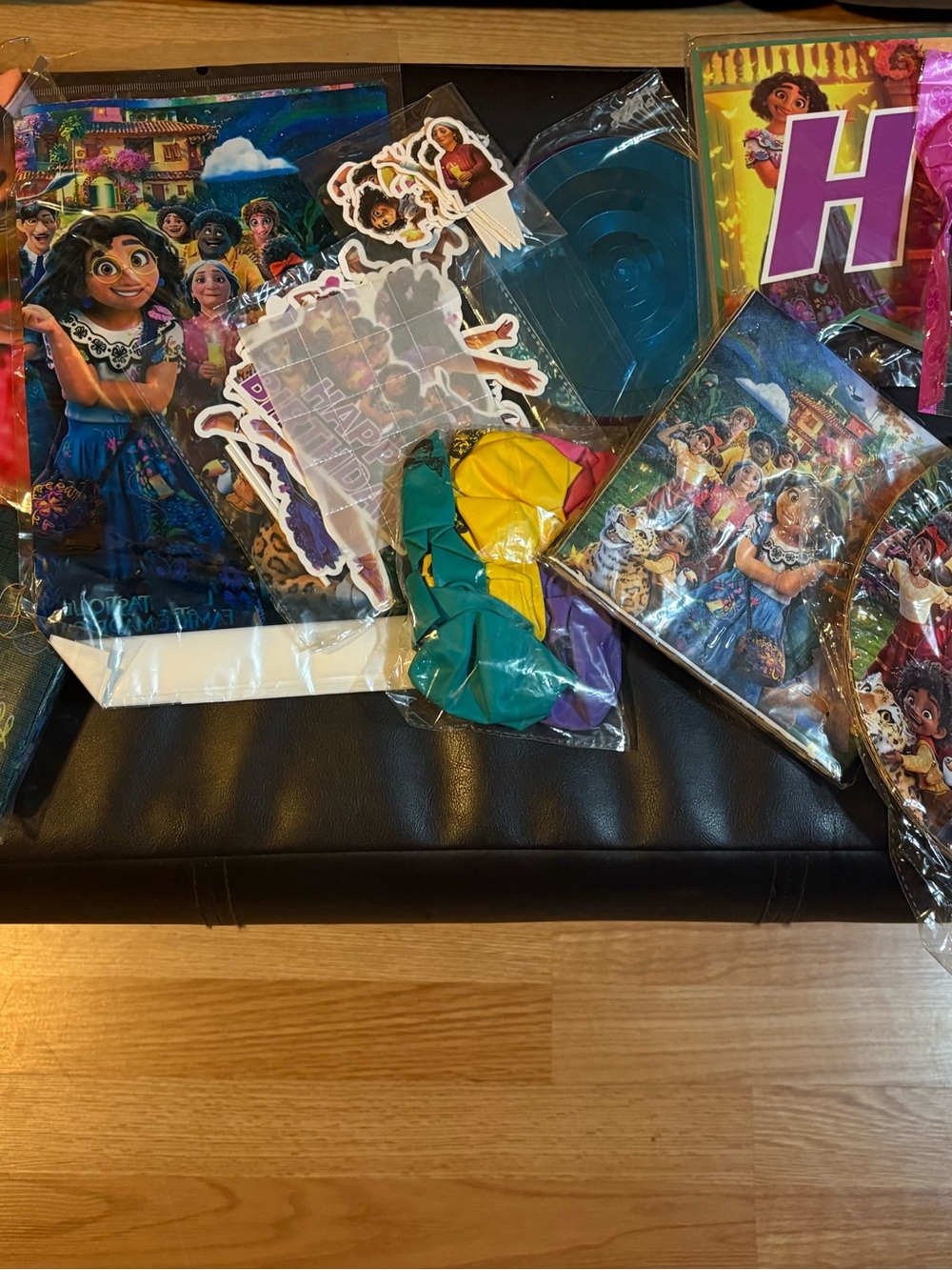 Disney Encanto Party Decorations Pack - Purple, Yellow, Teal, Pink